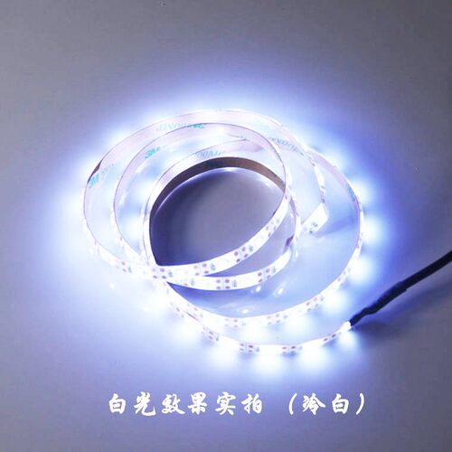 usb带开关5V滴胶led防水软灯条服装地摊模型纸雕DIY调亮度灯带