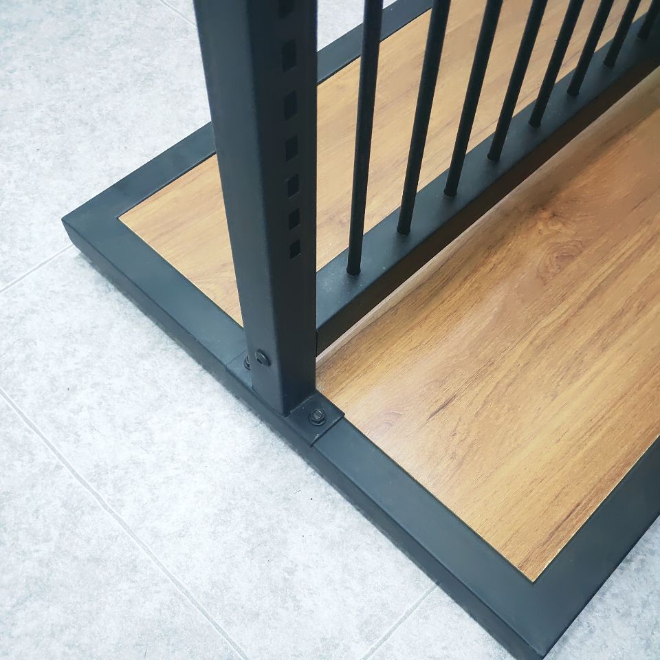 服装展示架男装双面货架中岛架落地正挂侧挂衣服架子组合货架双排