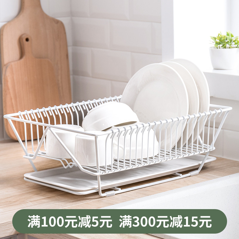 碗架沥水架碗碟厨房碗筷碗盘架子汲水收纳架放晾碗沥水篮滤滴水架