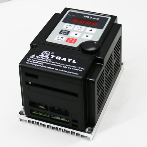 台工爱德利MS2-IPM变频器 220V马达调速控制器 黑翻盖MS2系列变频