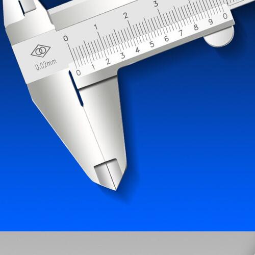 0-四0200高精度02MM -工业级.量-30哈0不锈钢游标卡尺0MM用 0150