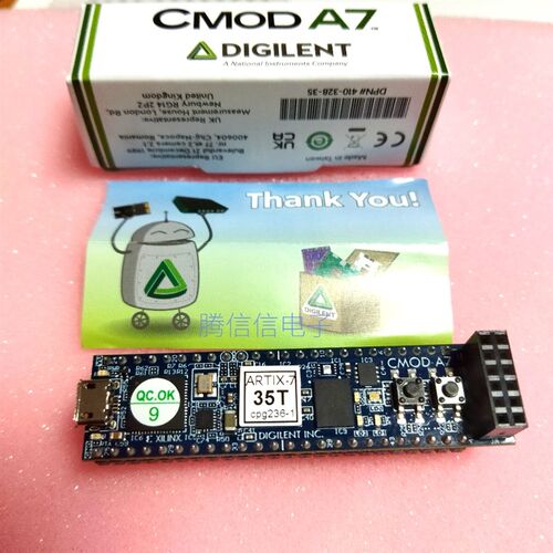 现货 410-328-35 Digilent Cmod A7-35T CMOD Artix-7 FPGA开发板