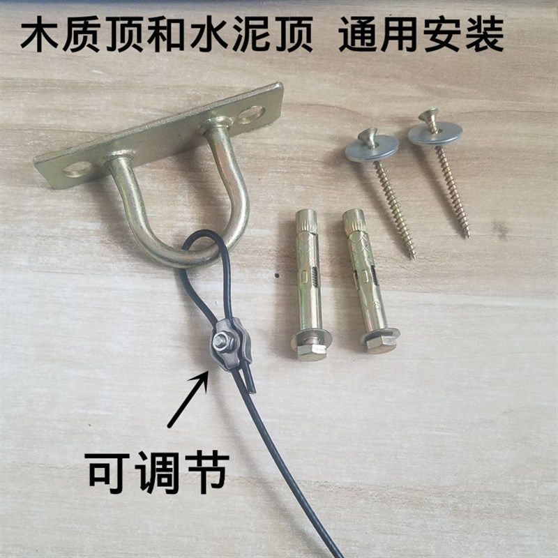 服装店展示架上墙挂衣架钢丝吊架麻绳吊挂女装童装货架挂衣服架子