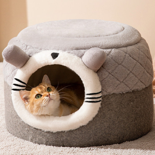 猫窝冬天保暖封闭式安全感超级大猫屋猫床房冬季猫咪睡窝四季通用