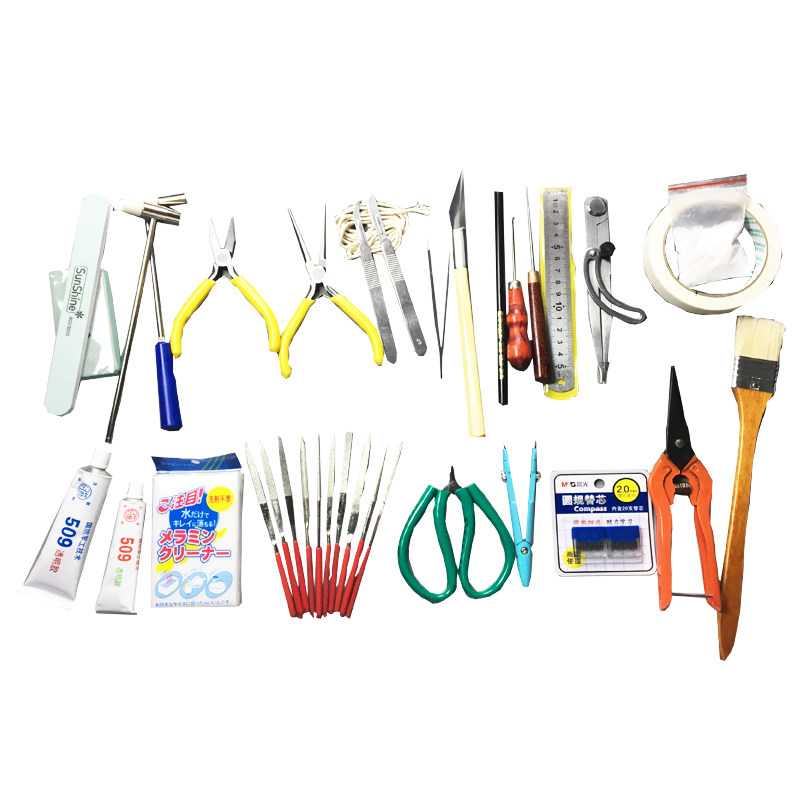 紫砂壶修复锔瓷工具全套瓷器补缺锡补镶嵌专业工具组