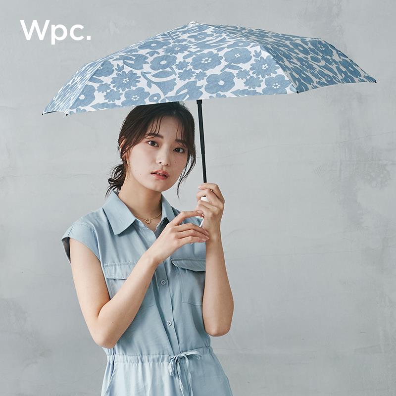 wpc雨伞全自动一键全收三折女生高颜值小巧便携伞防风加固折叠伞图片