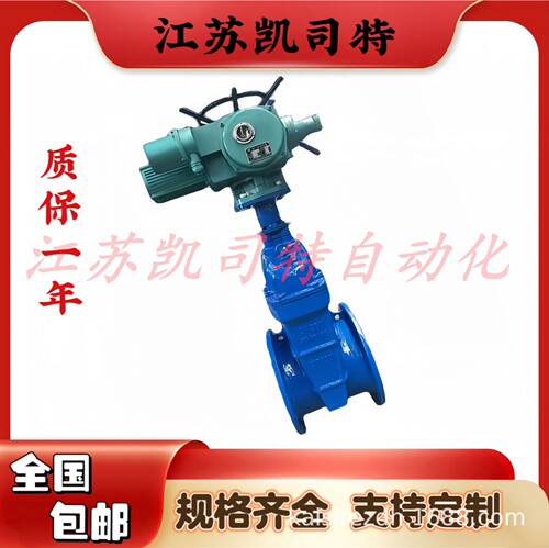 电动软密封闸阀 暗杆弹性座封球墨铸铁闸阀调节型Z945X-16Q DN200