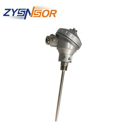 EYC温度传感器PT100 管径8MM 管长150MM 螺纹 管长可选可带变送器