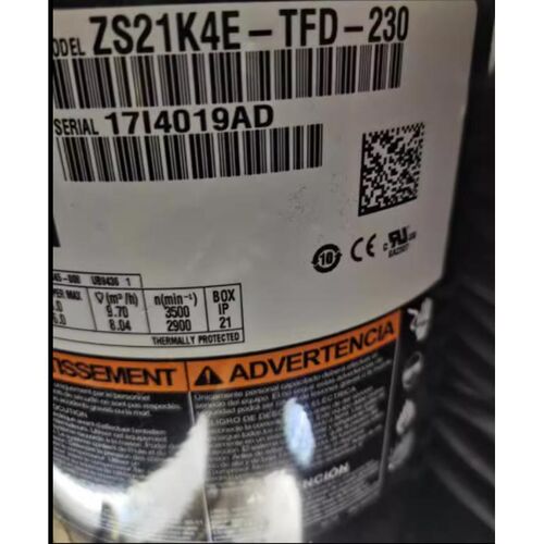 ZS21K4E-TFD-558/550/551/524谷轮冷库低温压缩机ZS21K4E-TFD-230