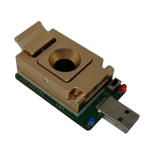 eMCP221转USB测试座 BGA221合金探针翻盖烧录座编程读写IC sockte
