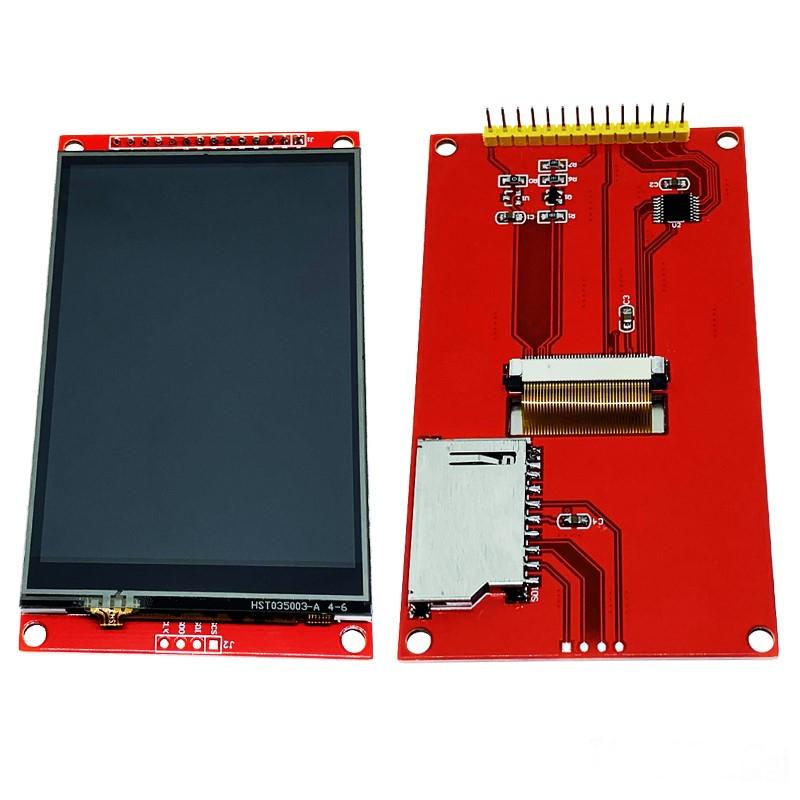 3.5寸SPI串口TFT液晶显示模块LCD触摸屏ILI9488 /6 /1驱动320X480