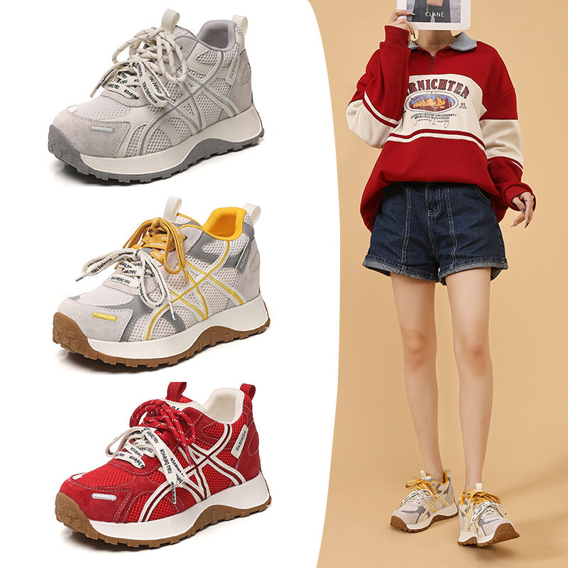 阿甘鞋新款上市女2026春款厚底
