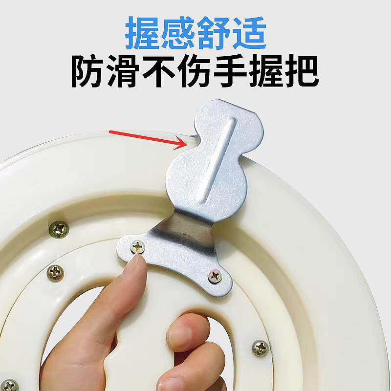 风筝轮盘钓鲢鳙收鱼线圈盘手钓线A盘手丝盘海钓手摇轮船钓线手拨