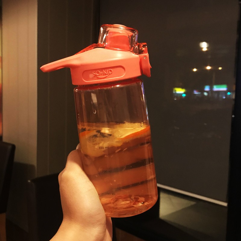 外出便携水杯男好看可爱少女心塑随手杯