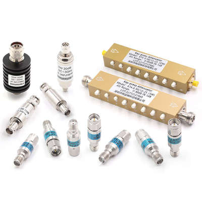 2W/5W同轴固定射频信号可调大功率衰减器 SMA/N型10/30-90DB 0-6G