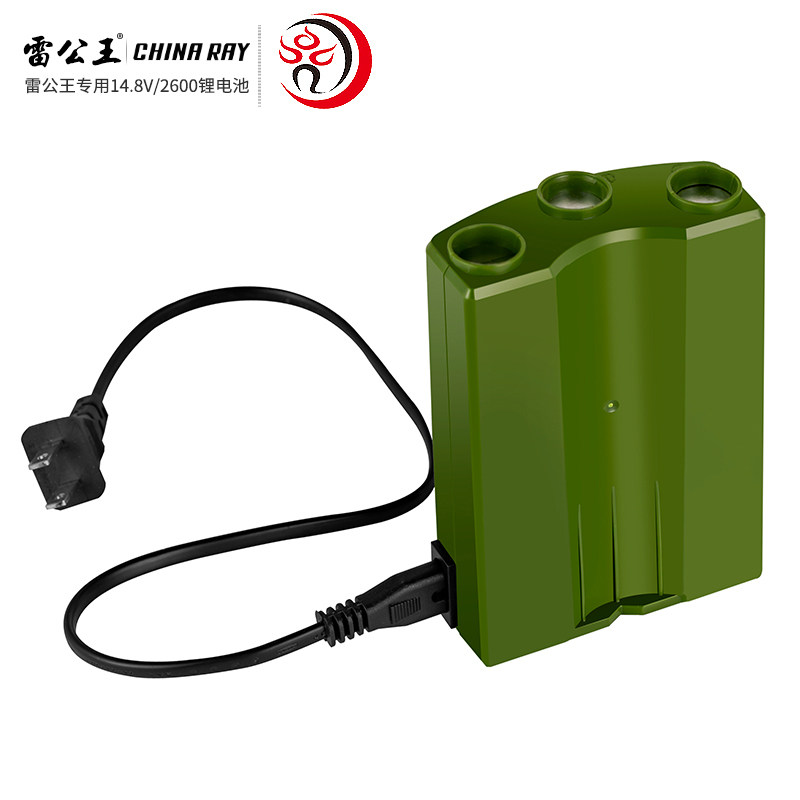 雷公王 CR-2600MA CR-90专用锂电池 内置锂电扩音器大喇叭专用