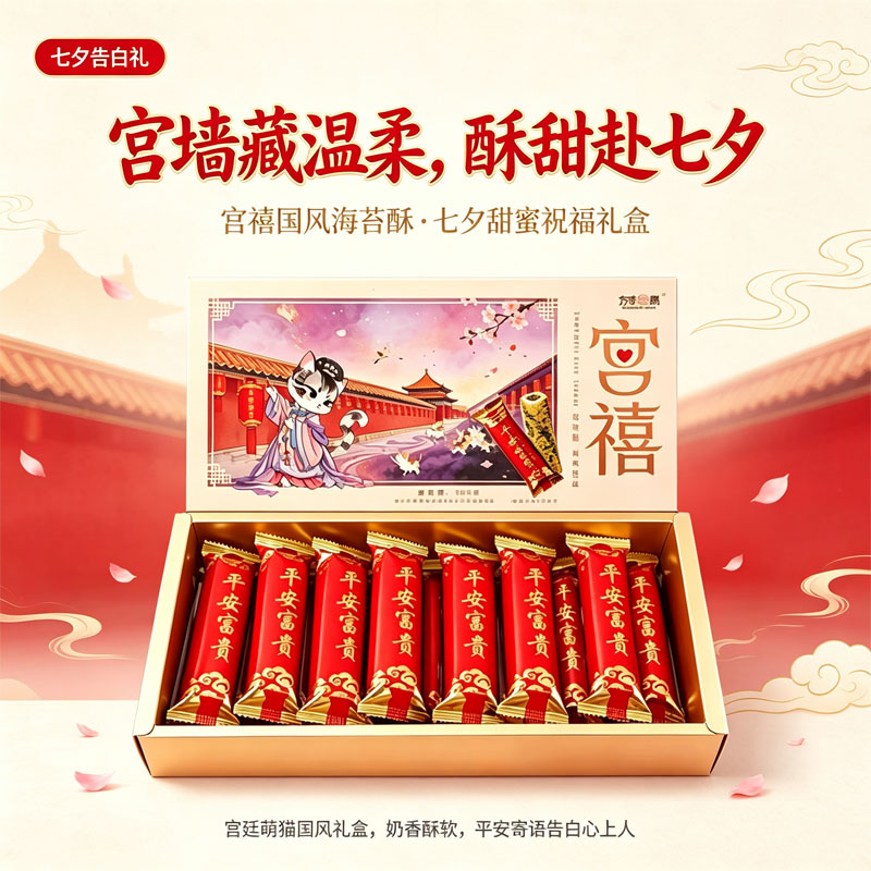 颐和食坊方寸锦绣【宫禧】传统糕点礼盒装多包装中式点心送礼佳品