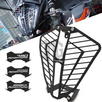 适用KTM 790ADV 890ADV R 390ADV 改装大灯罩铝合金前大灯保护网