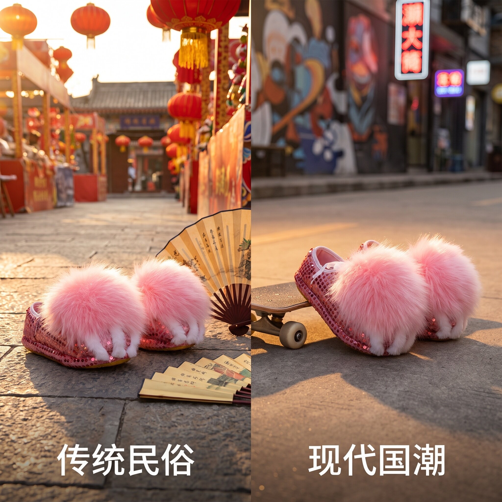 舞龙舞狮鞋醒狮鞋南狮鞋龙鳞鱼鳞镭射纹专用鞋羊毛帆布鞋佛山醒狮