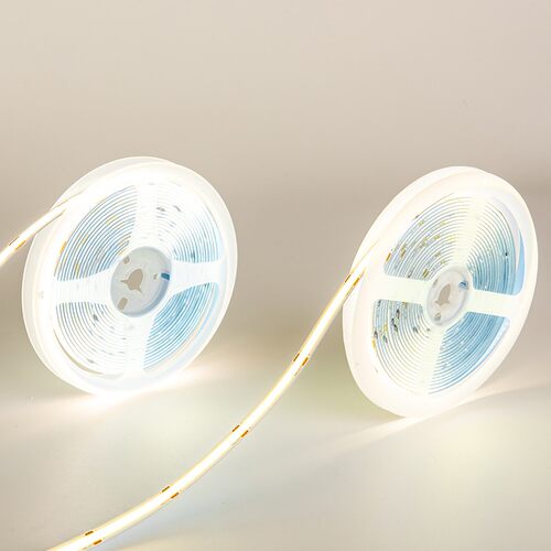 COB灯带自粘家用装饰背景墙线性灯铝槽线条24VLED灯软灯条展柜12V