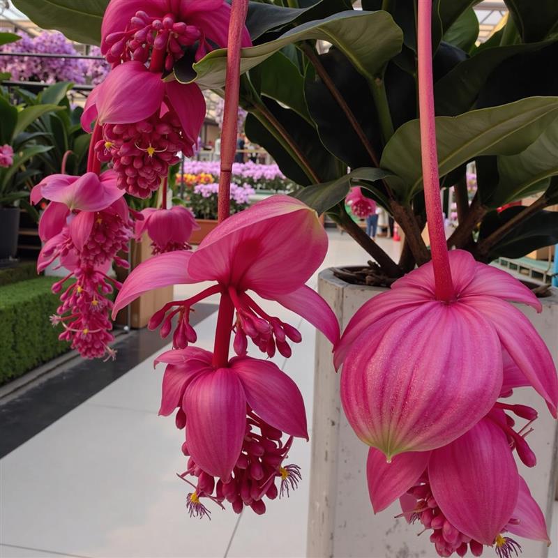 宝莲灯花盆栽带花苞室内客厅高档花卉四季好养年宵花珍珠宝莲灯花图片