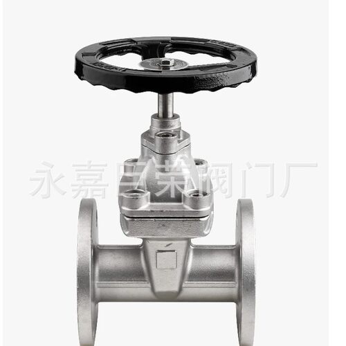 法兰闸阀 Z45X-16P 不锈钢材质 弹性座封 软密封 自来水开关阀