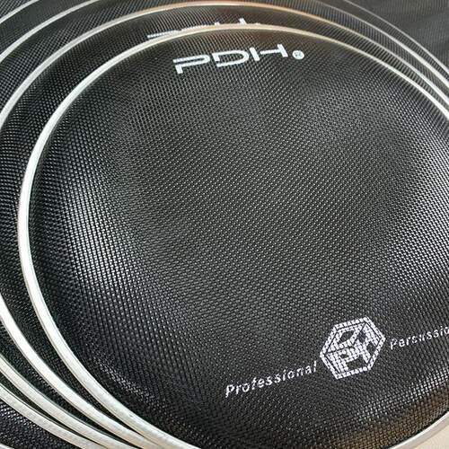 PDH架子鼓弱音鼓皮网皮音量减弱50%手感不变可在家练鼓结实耐用