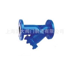 法兰Y型过滤器GL41H-16Q球墨铸铁排污过滤器