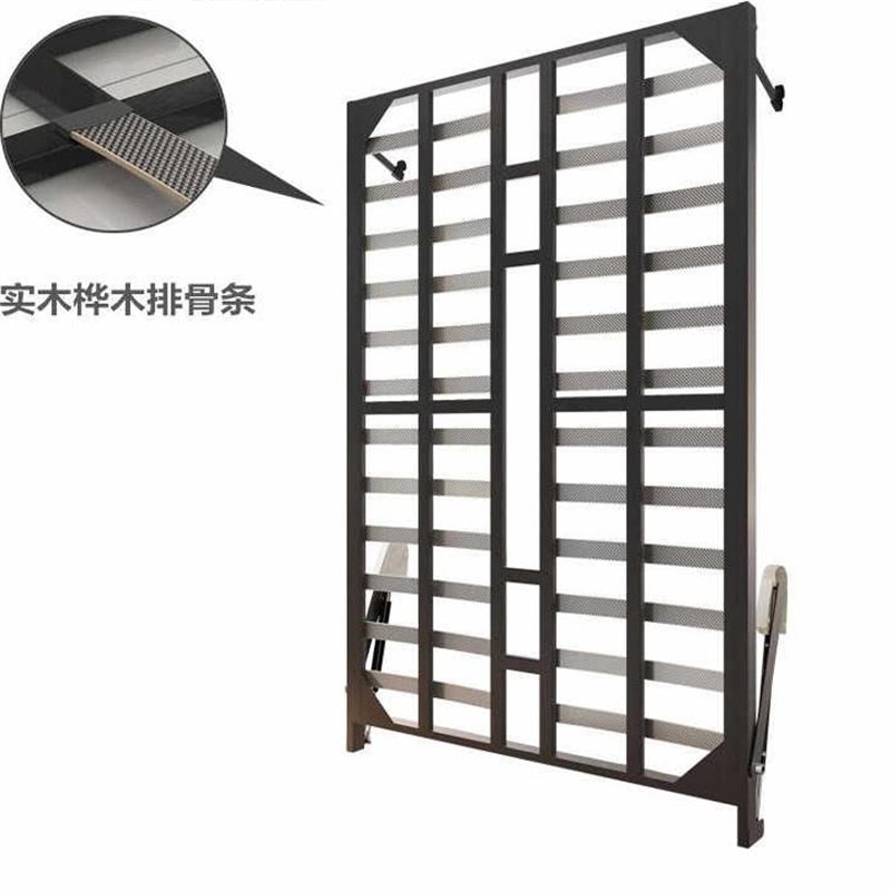 隐形床五金配件折叠床正竖侧床隐藏床下翻床衣柜藏墙一体墨菲壁床