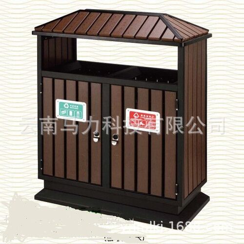 云南垃圾桶厂家热卖小区景区商场分类果皮箱街道垃圾桶批发商用