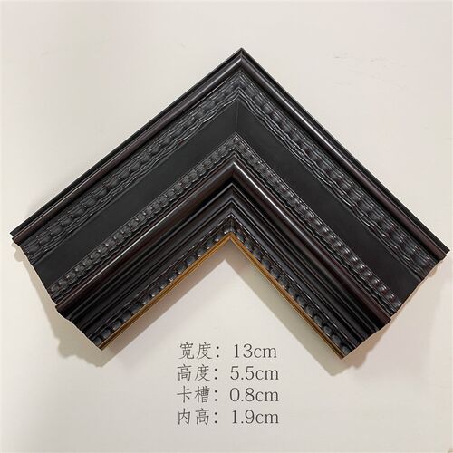 实木欧式复古油画框外框条装裱画框相框定制挂墙展览镜框中古丝巾