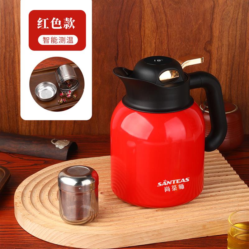 温显焖茶壶家用大容量保温泡茶壶316不锈钢闷茶壶老白茶闷泡壶