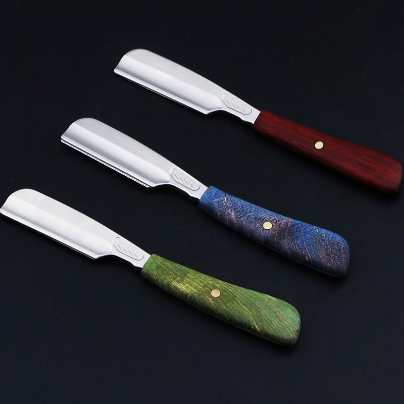 钢夫剃须刀男式剃刀刮脸刀手刮修脸刀片手动老式剃头刀理发店专用
