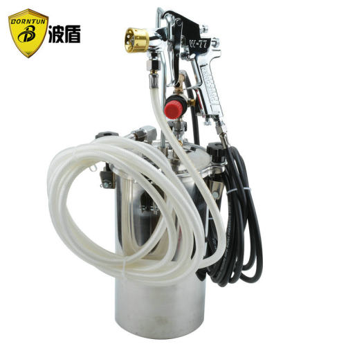 水包水多彩涂料喷枪 10L-20L压力桶 多彩喷漆喷枪 仿大理石喷漆工