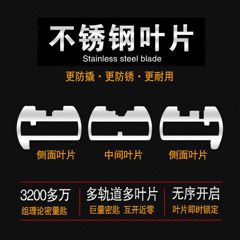 防盗门锁芯D级11齿轮盼盼小帅入户门超C级通用型家用锁具锁大门