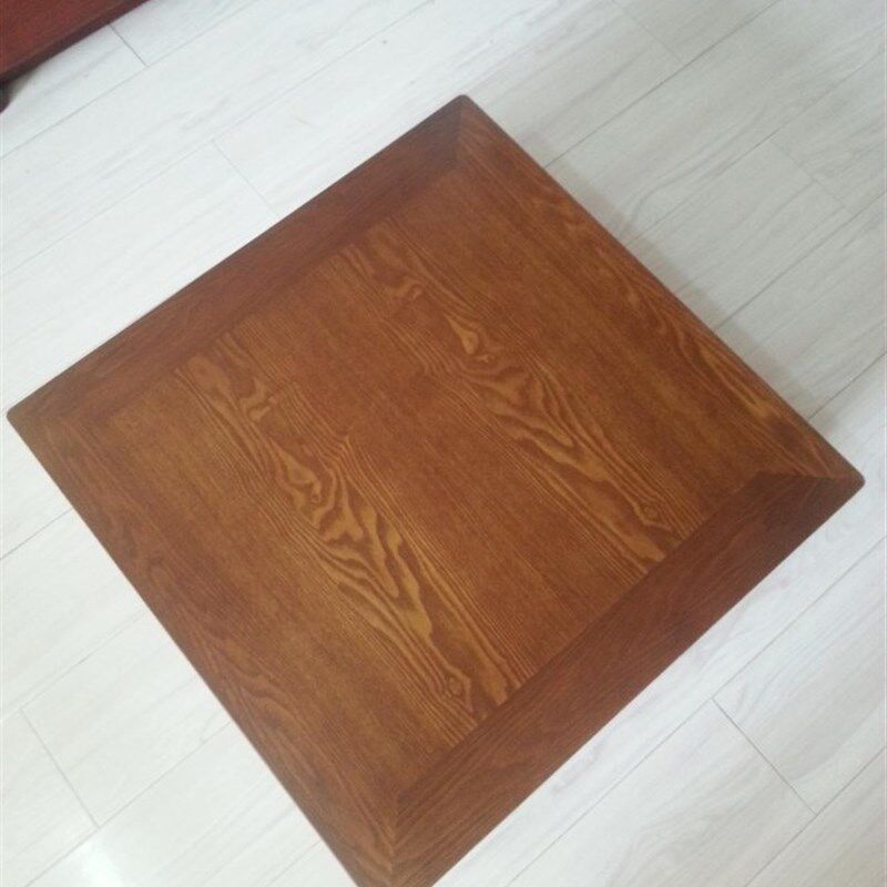 韩式实木折叠桌60*60厘米 椴木简约可折叠书桌餐桌