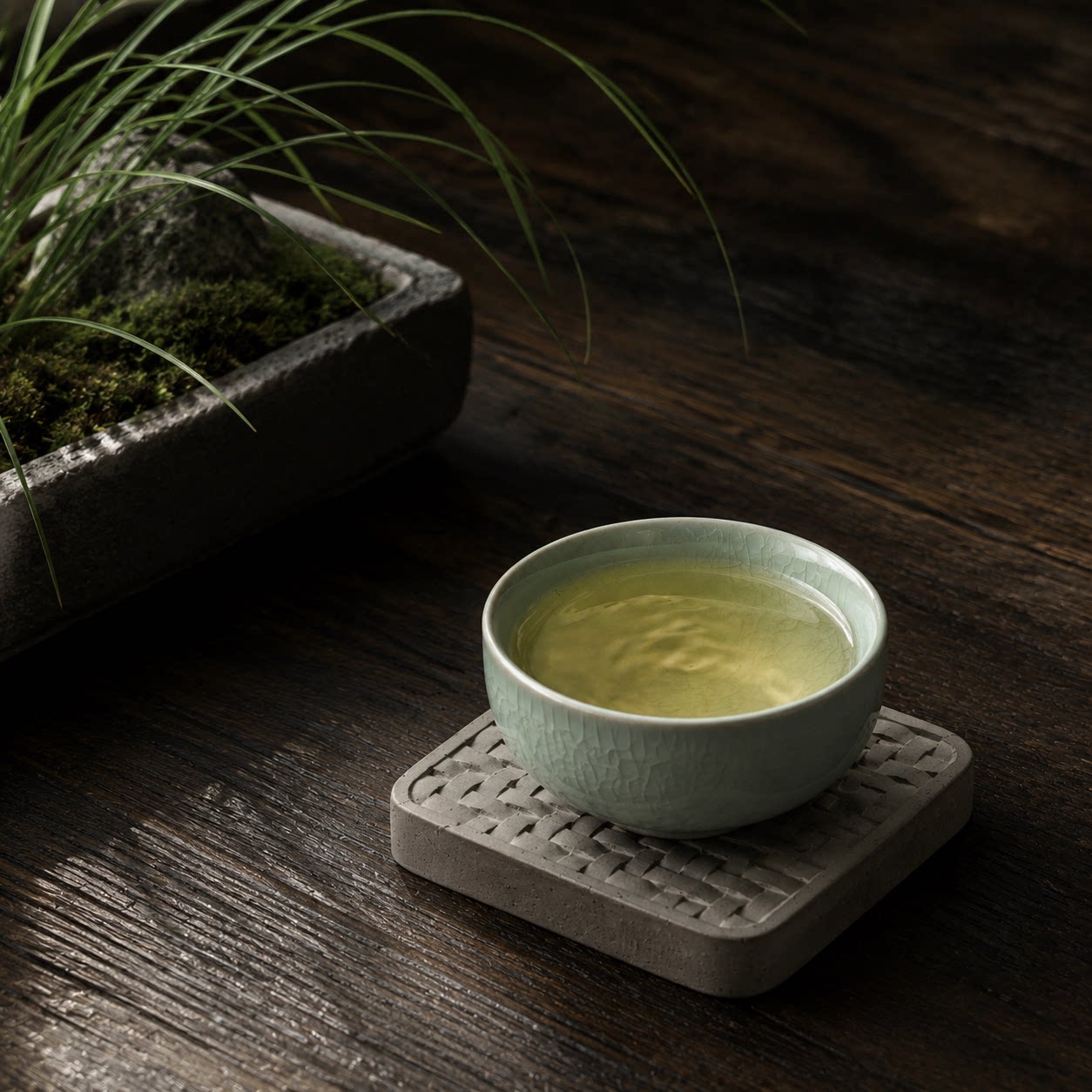 苏州御窑金砖老砖茶盘茶具杯垫
