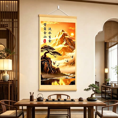 欧零中式装饰画可定制工厂直销