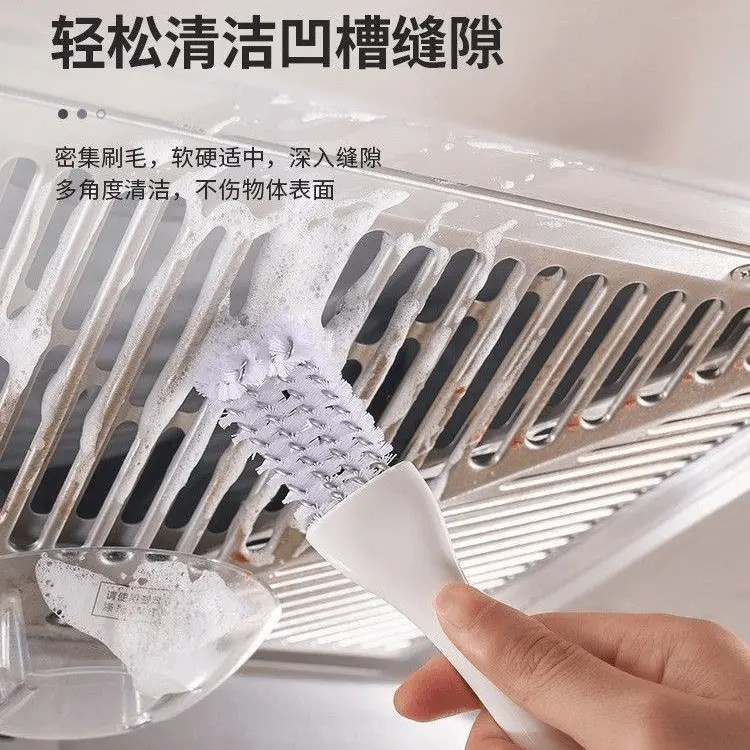 油烟机刷家用多功能去污清洁刷子厨房长柄刷油烟机清洗神器GM