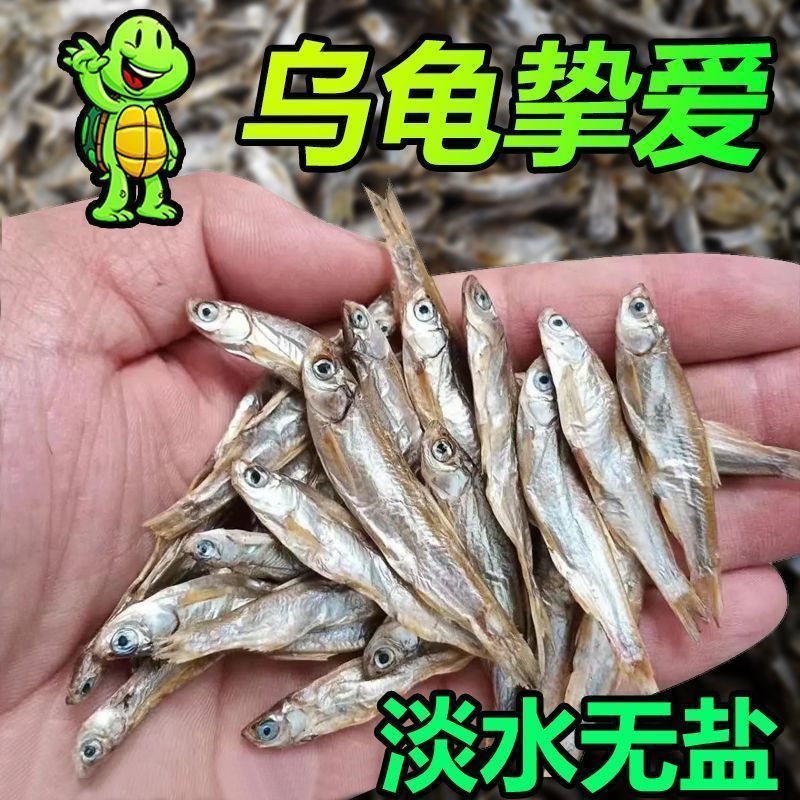 新货乌龟专用淡水无盐高钙小鱼干图片