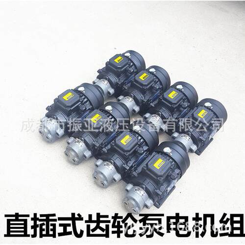 CB-B10/6/2.5/4JZ锯床油泵CBW-B6/10/4/2.5直插式齿轮油泵电机组J