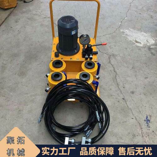 液压板换夹紧器板式换热器拆卸工具电动双作用式夹紧油缸