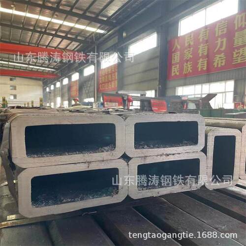 Q355B无缝方矩管幕墙用大口径空心无缝方矩管切割厚壁方通方钢