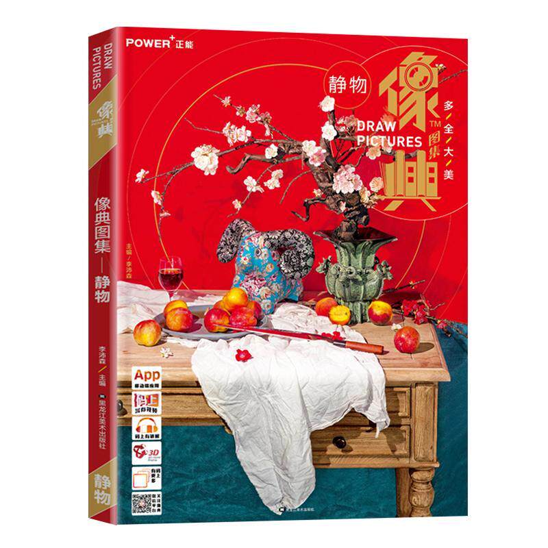 正版 色彩 水粉 像典图集 静物 照片写生 单体 组合 色调 小色稿