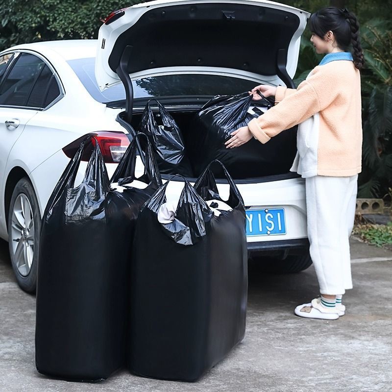 搬家打包袋子装被子衣服收纳袋加厚防潮特大号的手提行李袋塑料袋