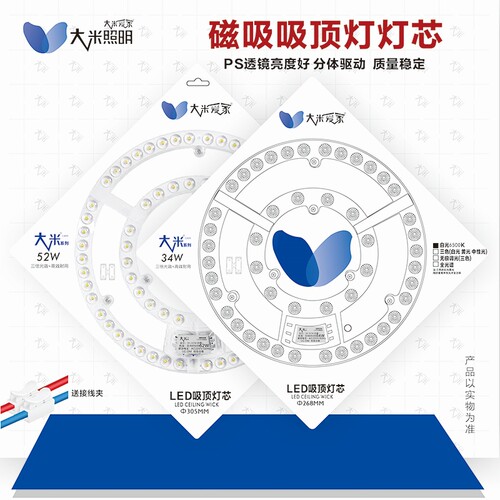 大米系列LED磁吸灯芯圆形灯芯