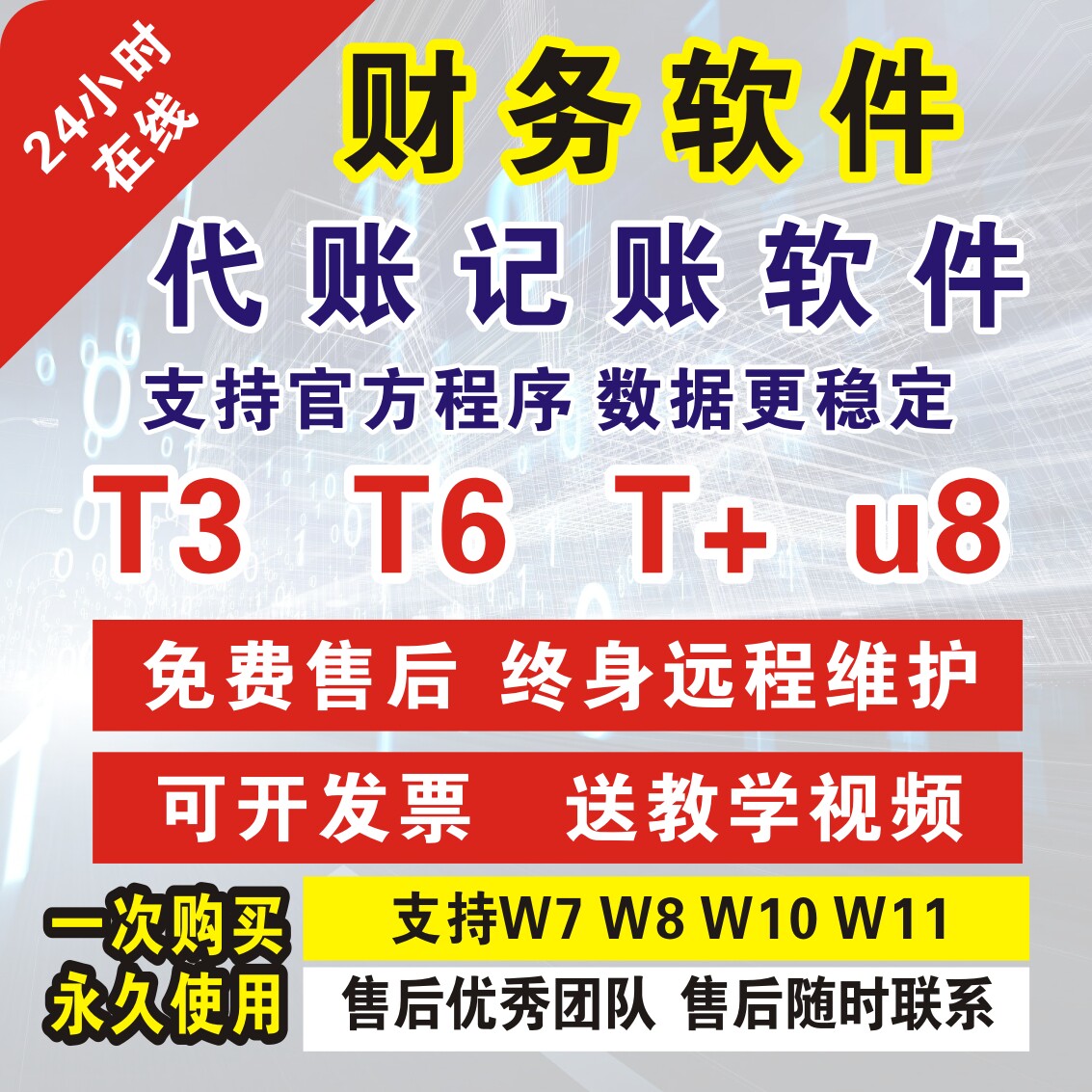 用友t3标准普及版t6t+u8财务软件图片