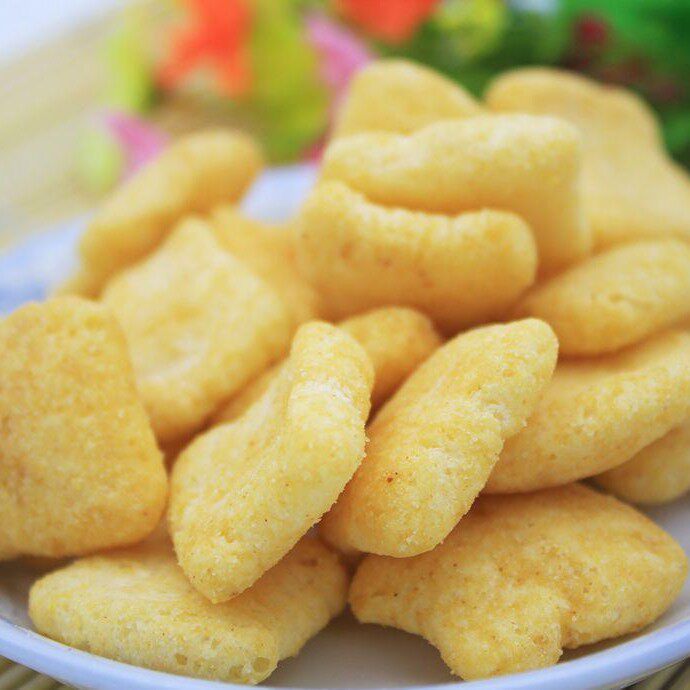 立烨双螺杆膨化机70型膨化食品生产线玉米球麦香鸡块膨化设备