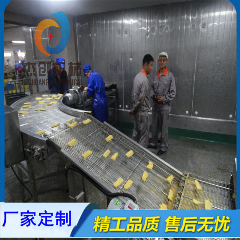 全自动鸡排上浆机刀鱼段上浆上糠流水线竹荚鱼排裹浆裹糠机