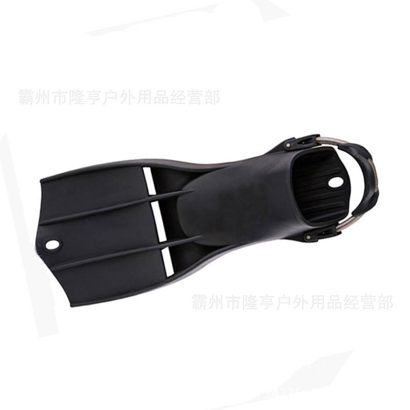 自由泳硅胶短脚蹼柔韧可调节蛙鞋潜水靴浮潜脚蹼户外游泳脚蹼